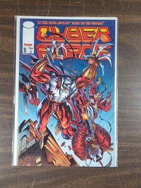 Cyber Force #5 Comic Book - Image Comics - June Bagged